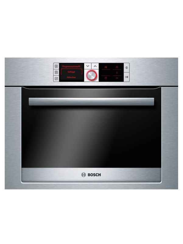 Save on this Bosch Logixx Steam Combination Oven Brushed Steel HBC36D753B (H)454 x (W)594 x (D)520mm