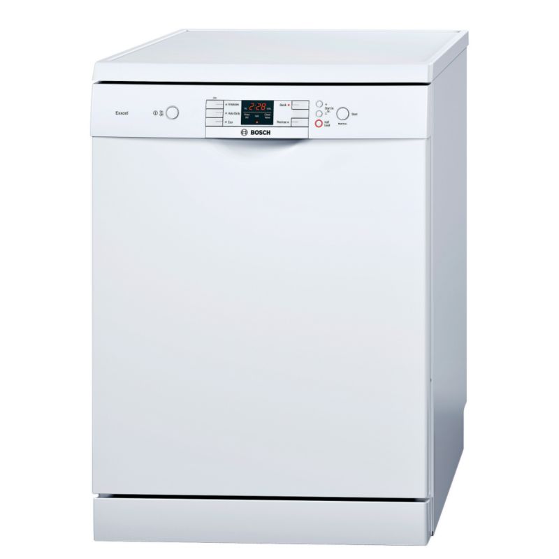 Bosch Freestanding Exxcel Dishwasher White SMS50E02UK (H)845 x (W)600 x (D)600mm