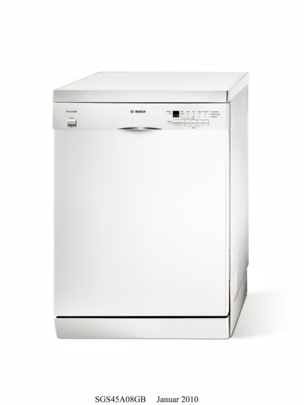 Bosch Avantixx Freestanding Dishwasher White Sgs45a02gb