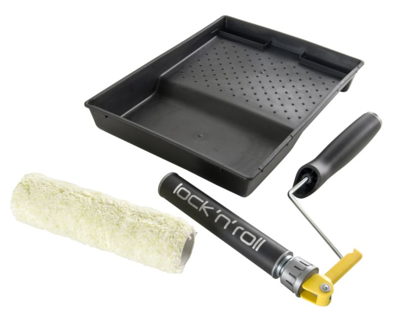 Harris Gel Lock 'n' Roll Roller & Tray Set 9 inch