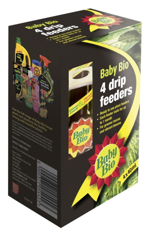 Baby Bio 4x40ml Drip Feeders