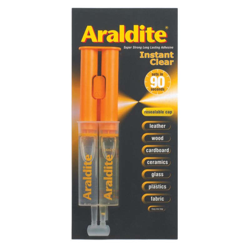Araldite Instant Clear Syringe 24ml