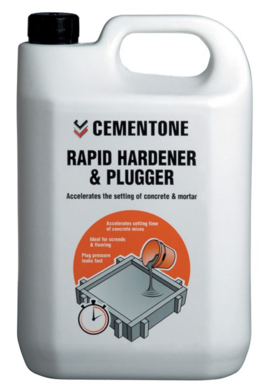 Cementone Rapid Hardener and Plugger 366923 5L