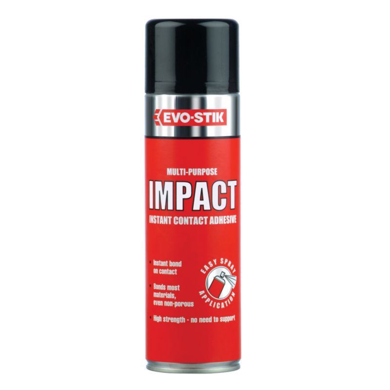 Alternative image for Evo Stik Multi Purpose Impact Instant Contact Adhesive Spray 500ml
