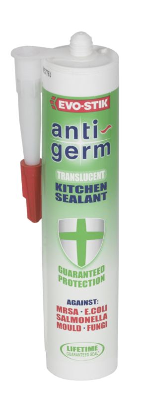 Evo Stik Anti Germ Kitchen Sealant Translucent