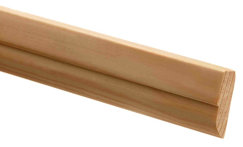 Richard Burbidge Door Stop Moulding FB414 Pine L2400 x W21 x T8mm