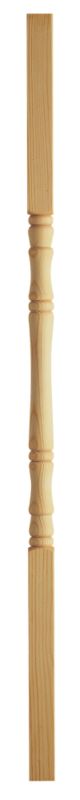 Richard Burbidge Jacobean Spindle JM090P Pine (H) 3.2 x (W) 3.2 x (L) 90cm