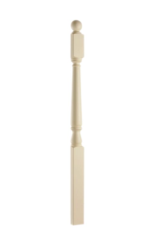 Half Newel CNP1330PWH White L1330mm