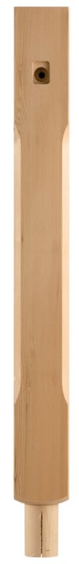 Richard Burbidge Hemlock Stop Chamfer Bottom Newel SCN160H W82mm