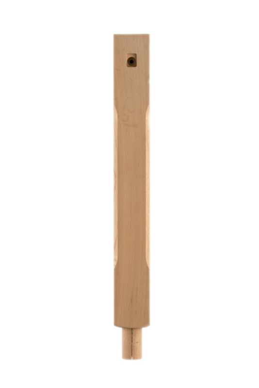 Richard Burbidge White Oak Stop Chamfer Bottom Newel WOSCN160 W90mm