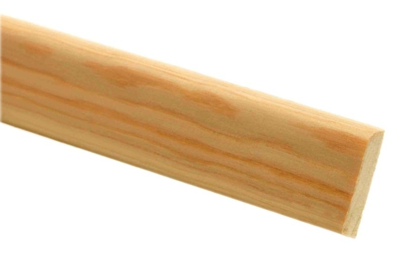 Richard Burbidge Flat D Shape Moulding FB275 Pine (L)2400 x (W)21 x (T)4mm