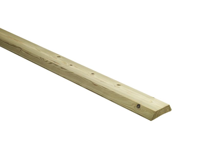 BandQ Fluted Capping Rail L2400mm