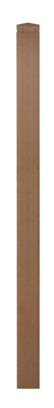 BandQ Hardwood Raised Level Square Post L1400mm