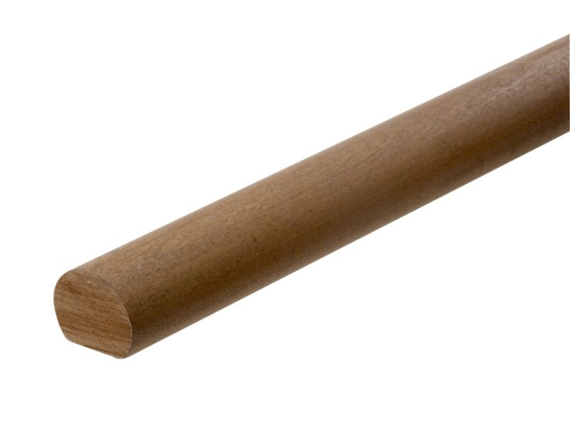 BandQ Hardwood Round Rail L1800mm