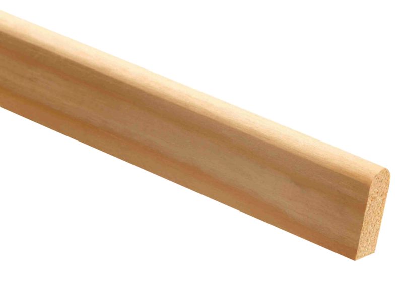 Richard Burbidge Glass Bead Moulding FB108 Pine L2400 x W20 x T8mm