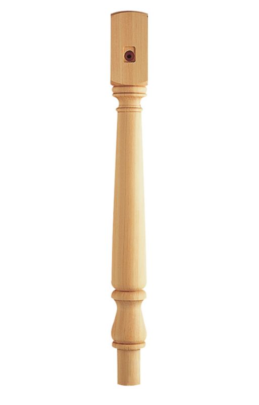 Richard Burbidge Bottom Newel Turning N160P Pine H82 x W82 x L725mm