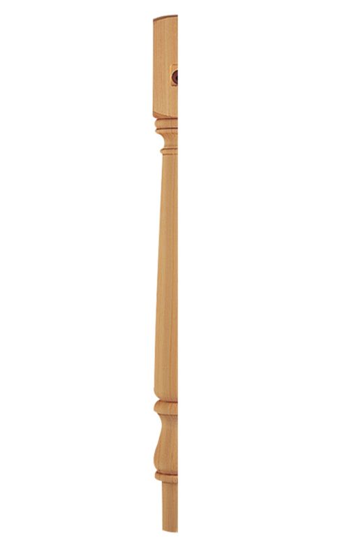 Richard Burbidge Half Newel Turning N160DP Pine H82 x W82 x L725mm