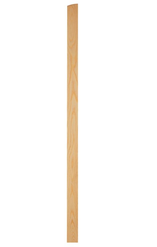 Richard Burbidge Half Newel Base NB510PHALF Pine H82 x W82 x L510mm
