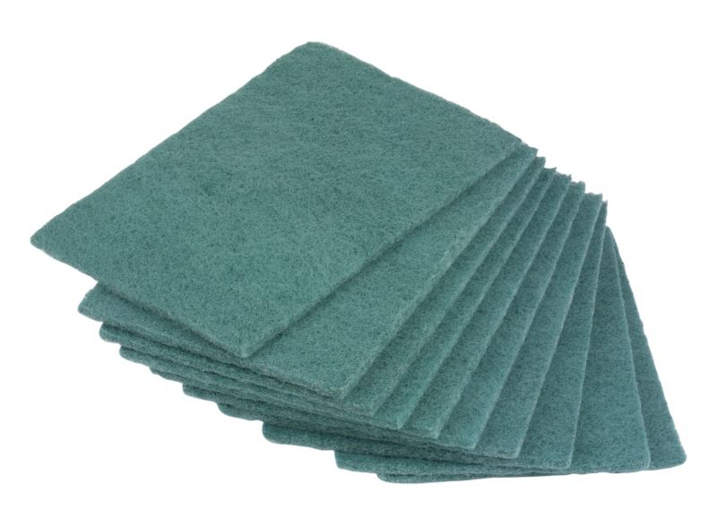 Spontex Green Utility Scouring Pad Pack of 10