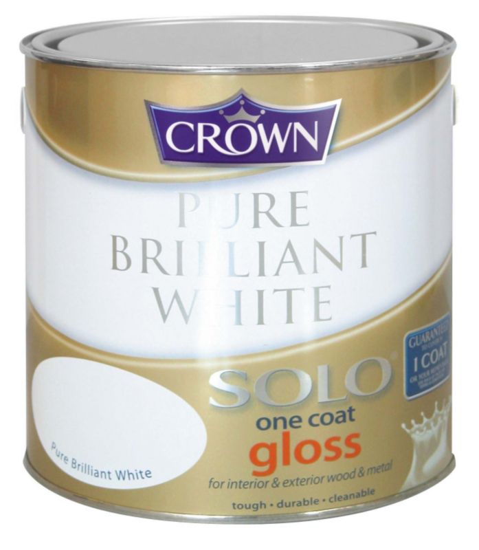 Crown Soloreg Gloss Pure Brilliant White