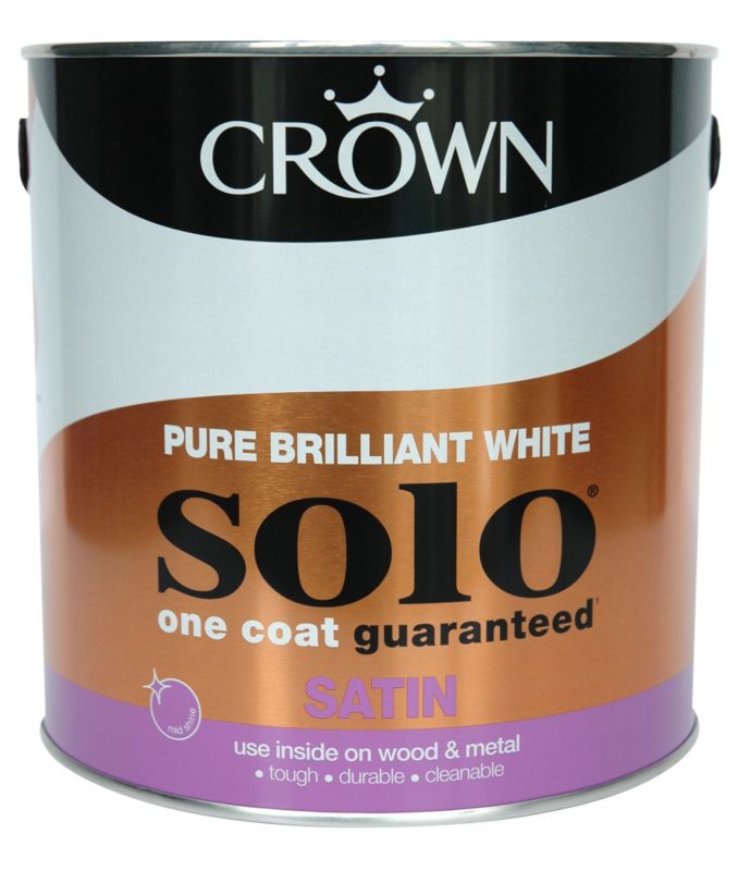 Crown Soloreg Satin Pure Brilliant White