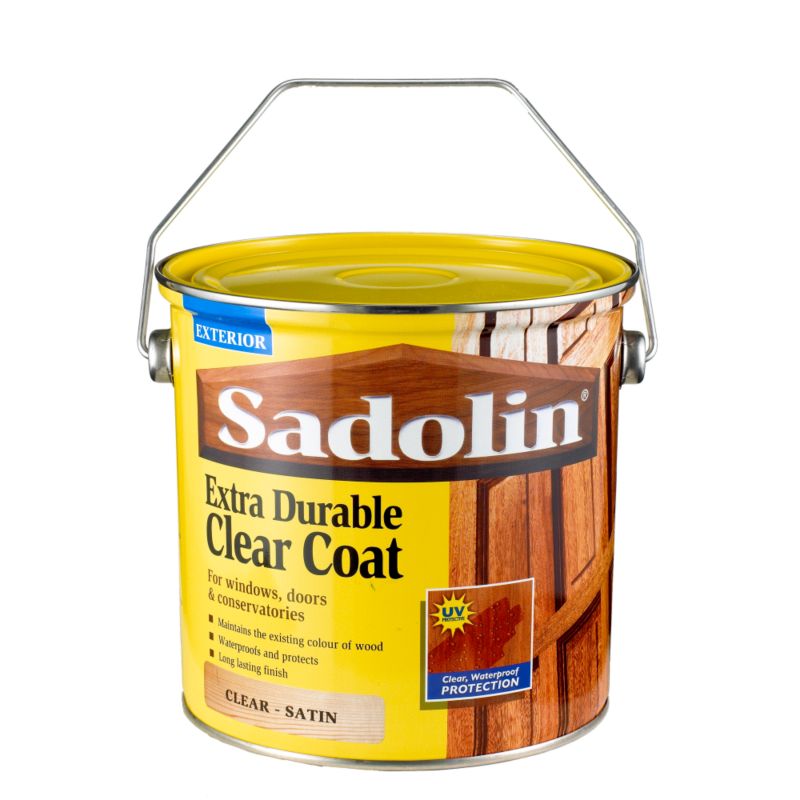Sadolin Clear Coat Satin Woodstain 25L