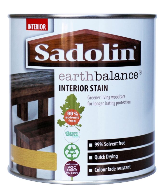 Sadolin Earth Balance Interior Stain Oak 1L