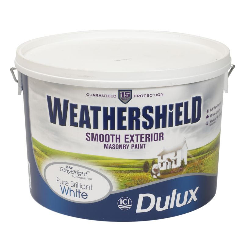 Dulux Weathershield Smooth Masonry Paint Gardenia