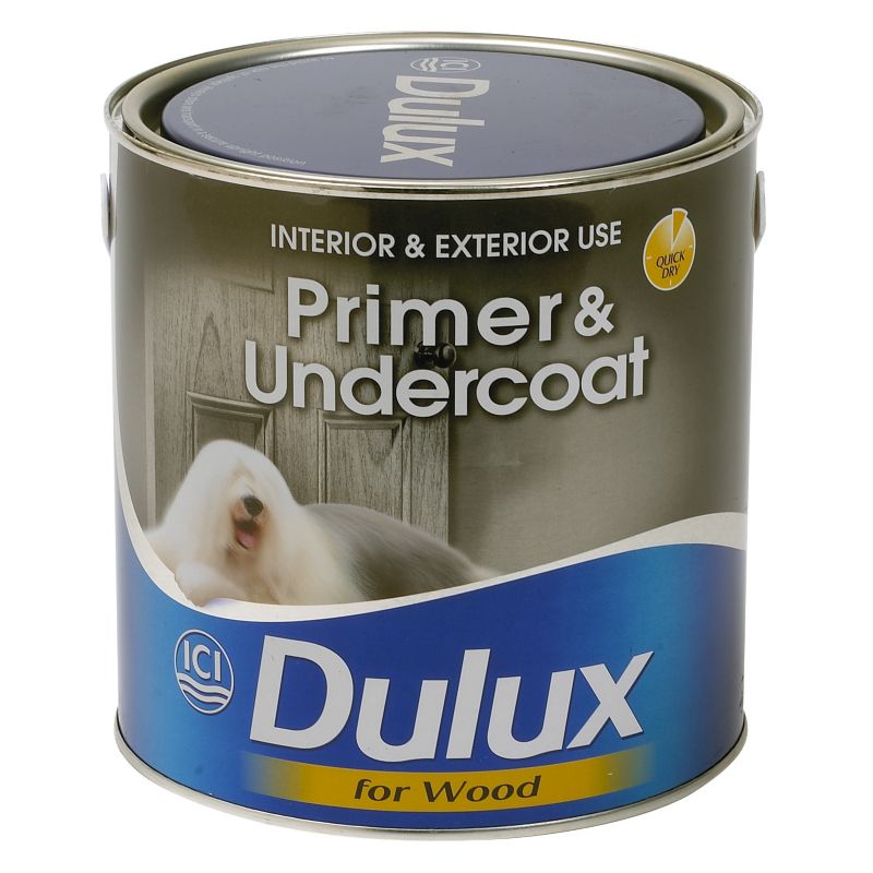 Dulux Quick Drying Wood Primer & Undercoat 2.5L
