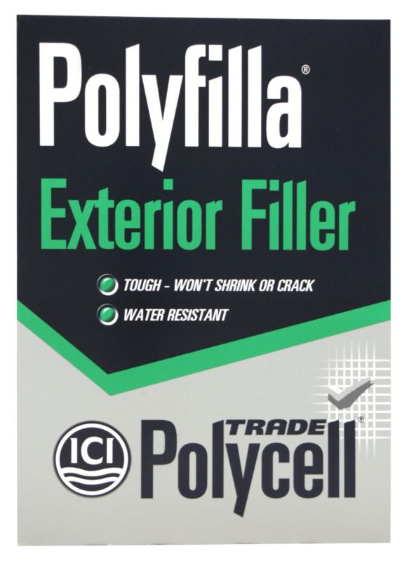 Polycell Trade Polyfilla Exterior Filler PC4020000 Grey