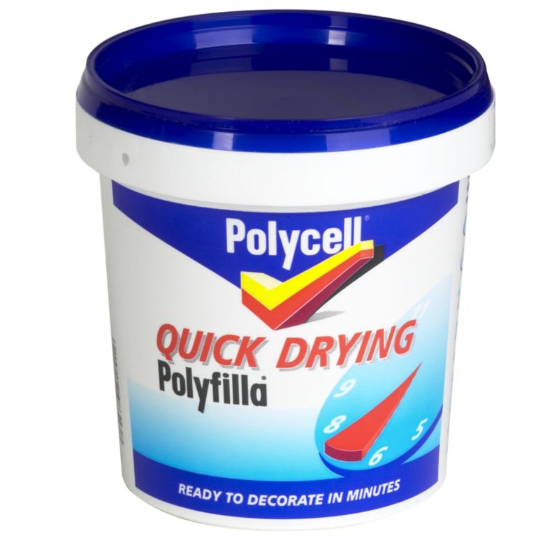 Polycell Quick Drying Polyfilla PC01600080 Grey