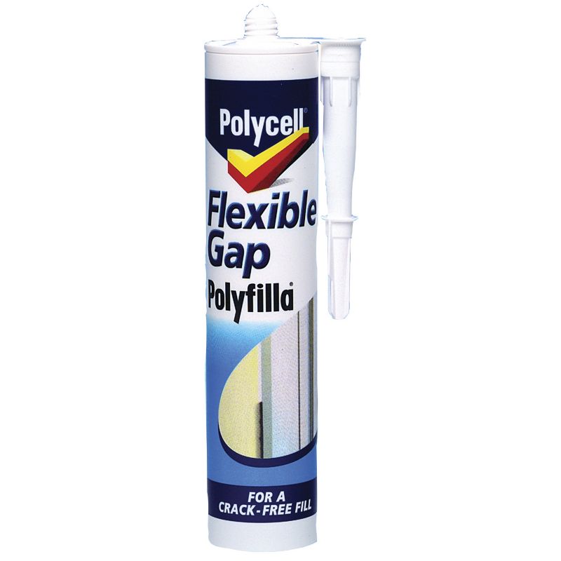 Polycell Flexible Gap Polyfilla PC3821000 White