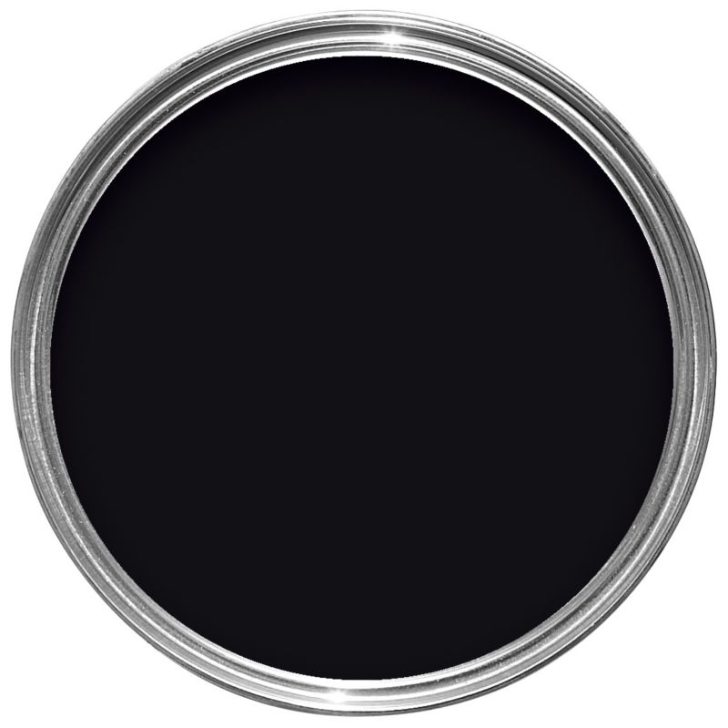 Dulux Once Satinwood Paint Black 750ml