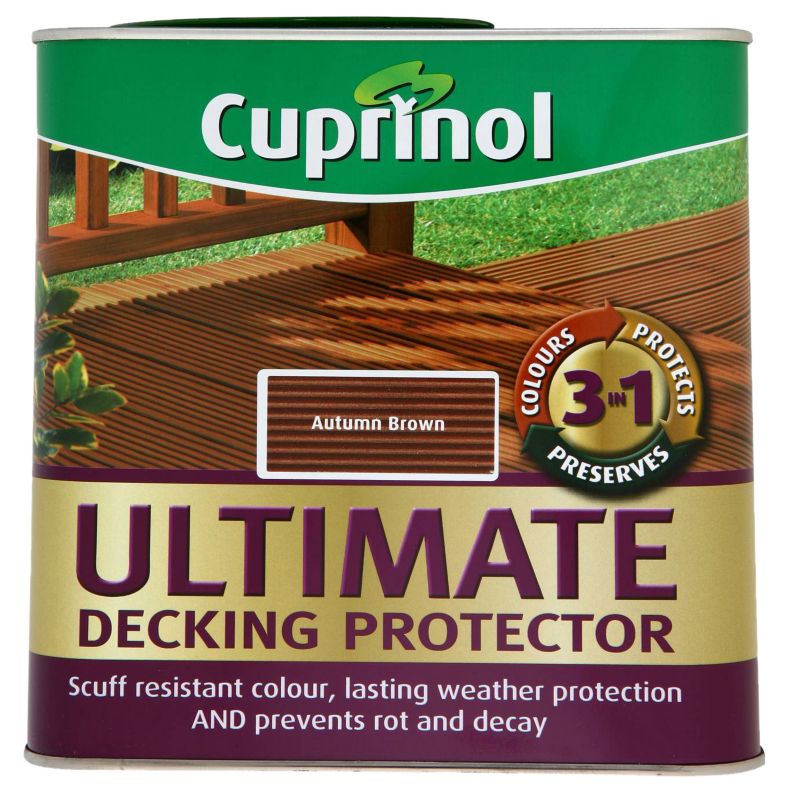 Cuprinol Ultimate Decking Pro Autumn Brown 2.5L