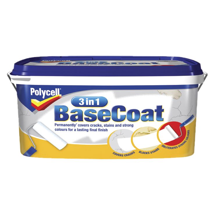 Polycell 3 in 1 Basecoat 5L