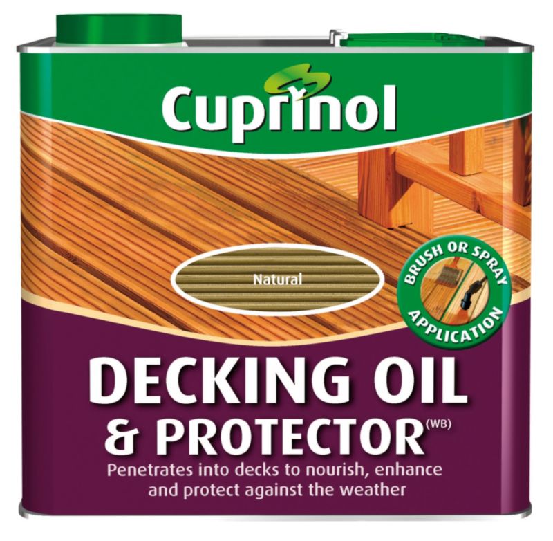 Cuprinol Decking Oil & Protector Natural 2.5L