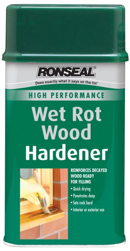 Ronseal High Performance Wet Rot Wood Hardener 250ml