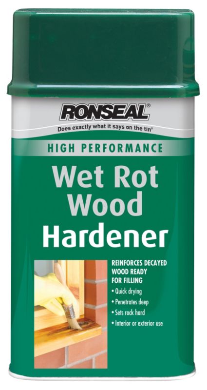Ronseal High Performance Wet Rot Wood Hardener 500ml