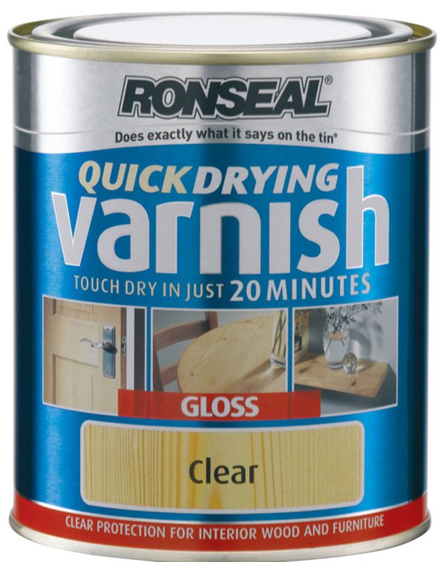 Ronseal Quick Drying Varnish Clear