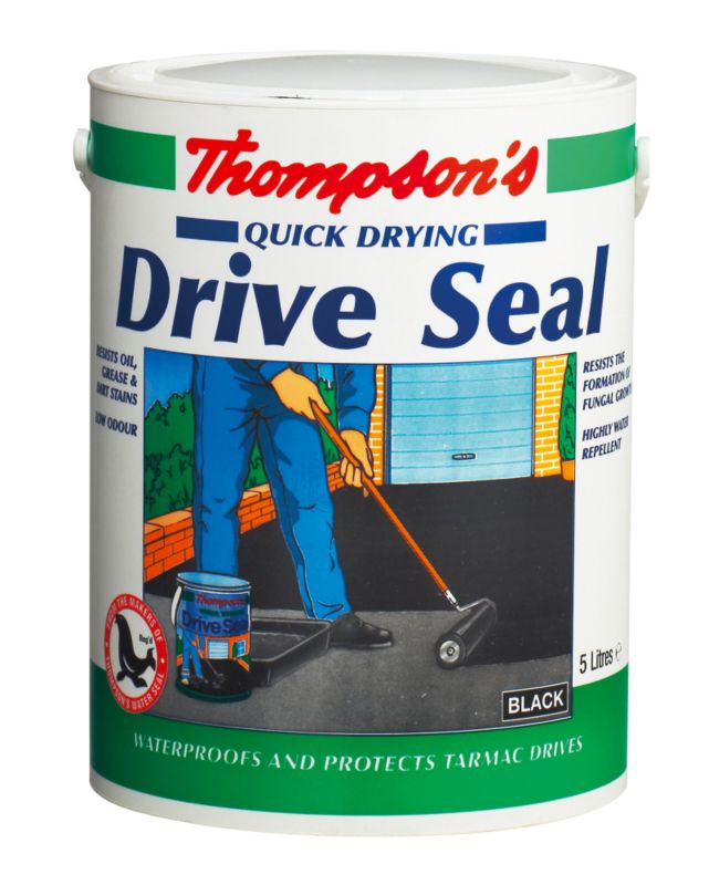 Thompson39s Quick Drying Drive Seal Black 5L