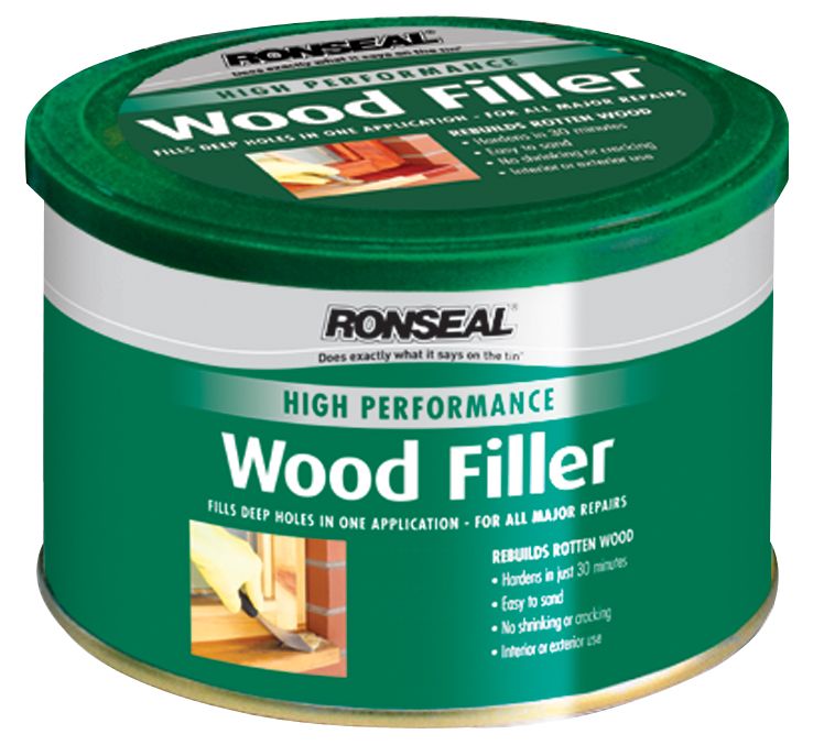 Ronseal High Performance Wood Filler White 275g