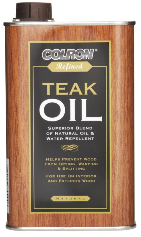 Colron Refined Teak Oil Clear 500ml