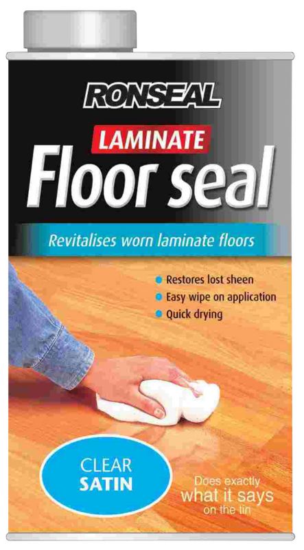 Ronseal Laminate Floor Seal Clear Satin 1L
