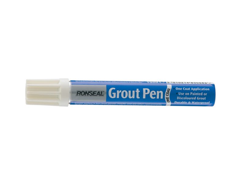 Ronseal One Coat Grout Pen White 7ml