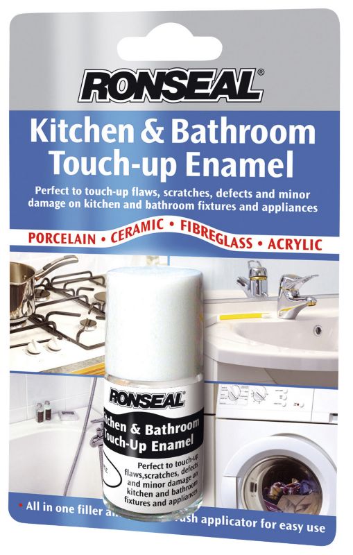 Ronseal Kitchen amp Bathroom Touch Up Pen White 10ml