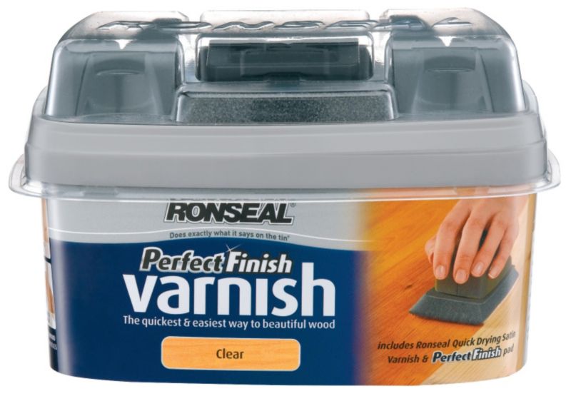 Ronseal Perfect Finish Varnish Clear Satin 750ml