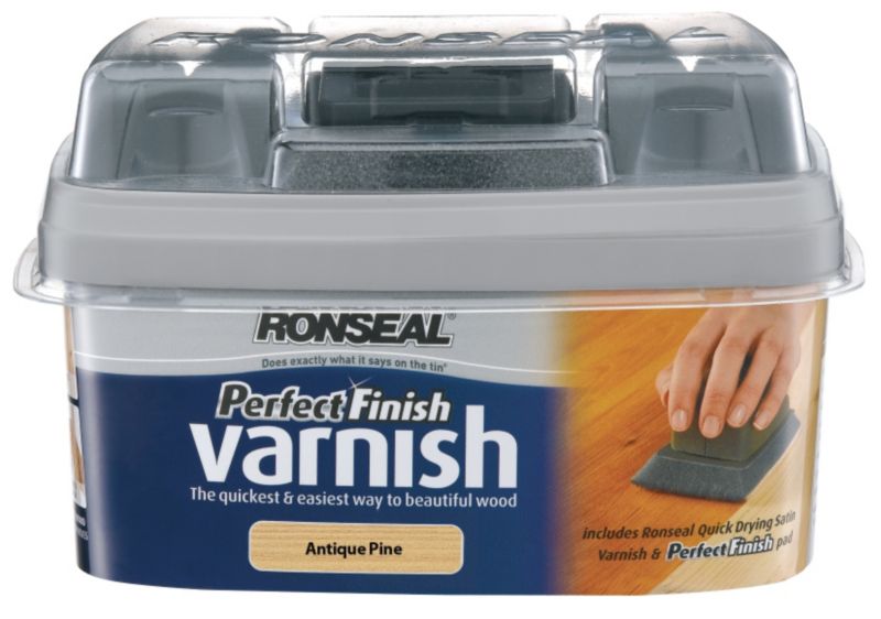 Ronseal Perfect Finish Varnish Dark Oak 750ml