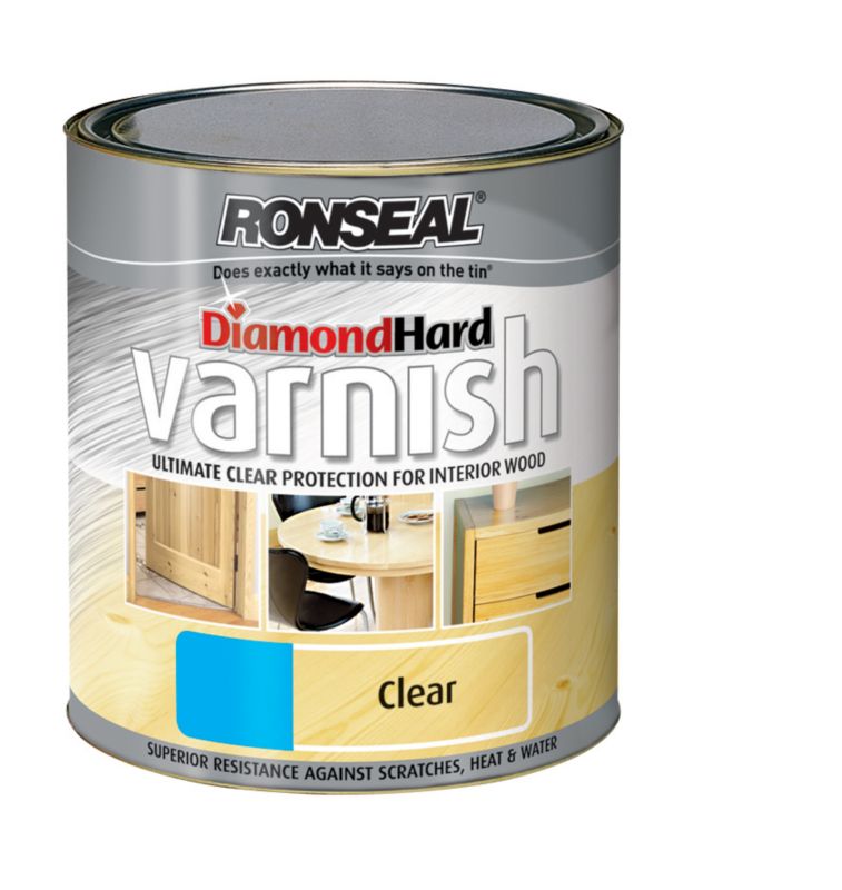 Ronseal Diamond Hard Varnish Clear Gloss 2.5L