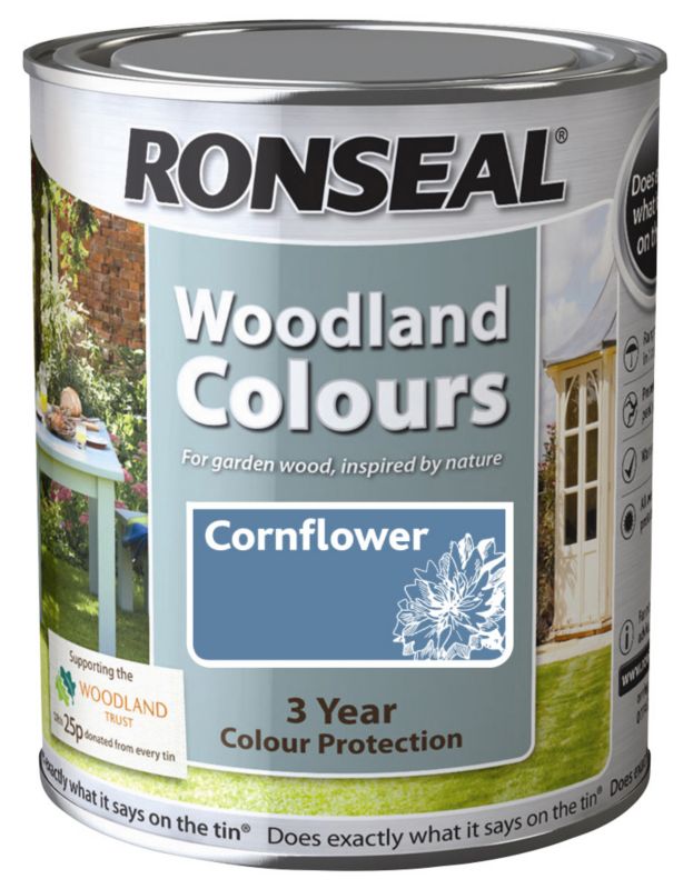 Ronseal Woodland Trust Cornflower 750ml