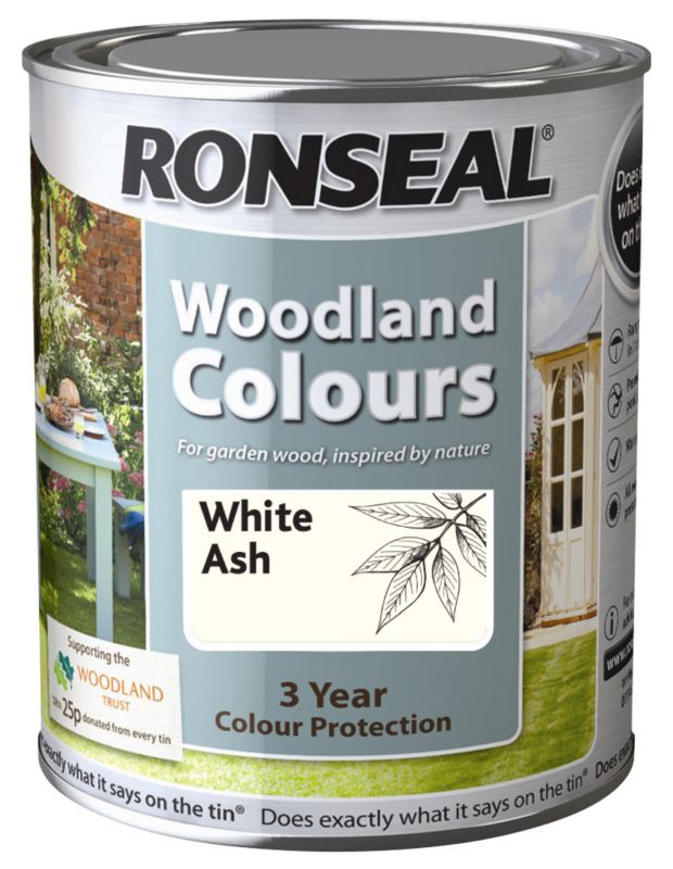 Ronseal Woodland Trust White Ash 2.5L